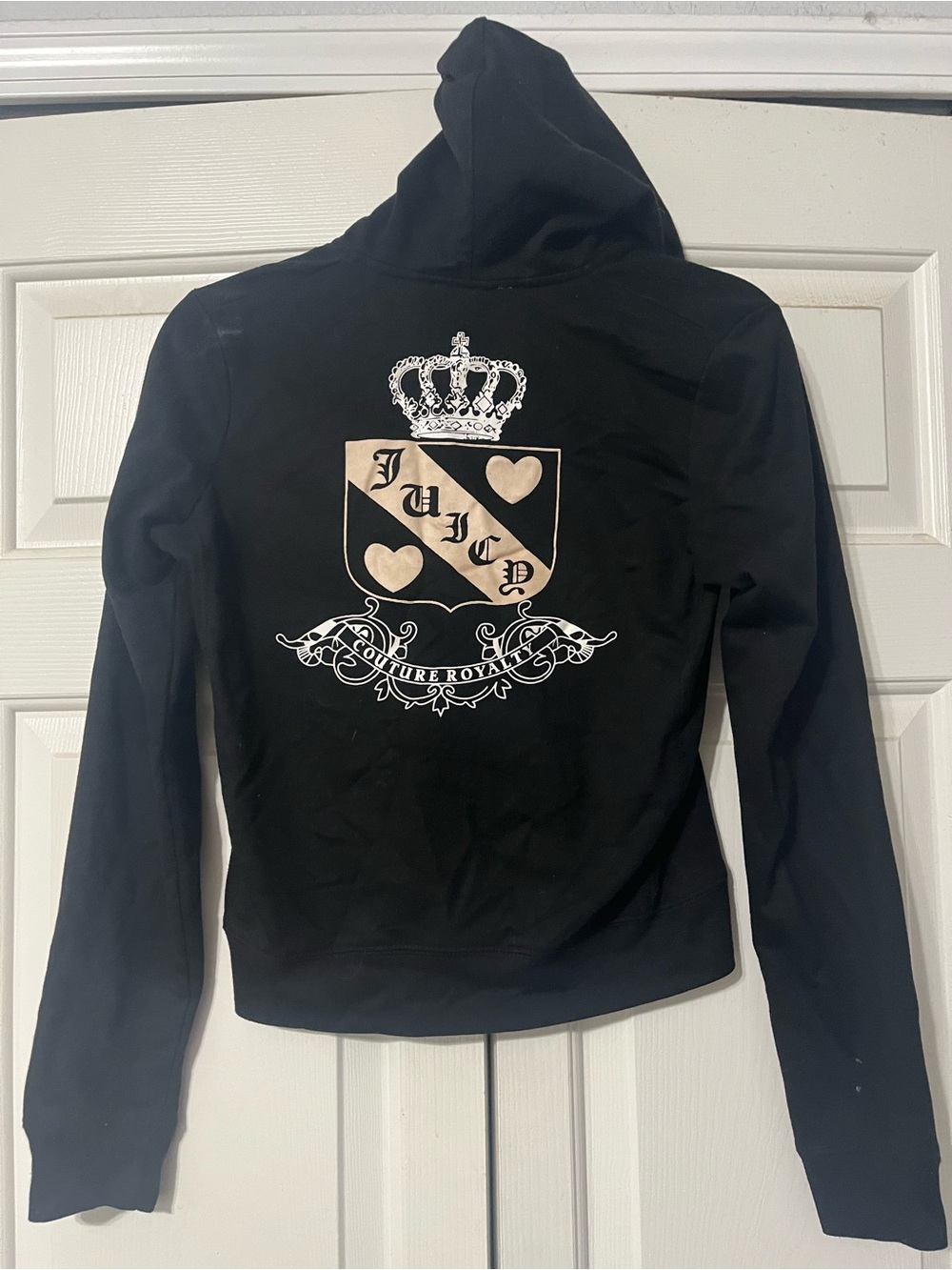 Juicy Couture Black Zip-up Hoodie